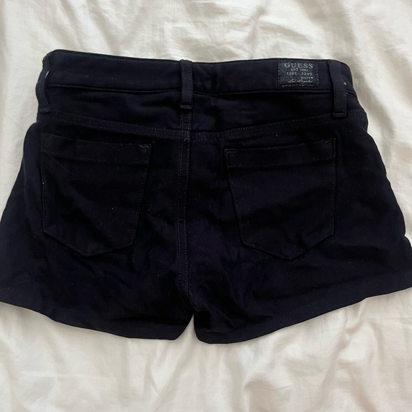 Guess black jean shorts - Picture 2 of 2